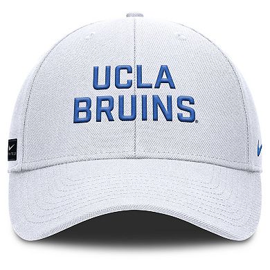 Men's Nike White UCLA Bruins Rise Practice Adjustable Hat