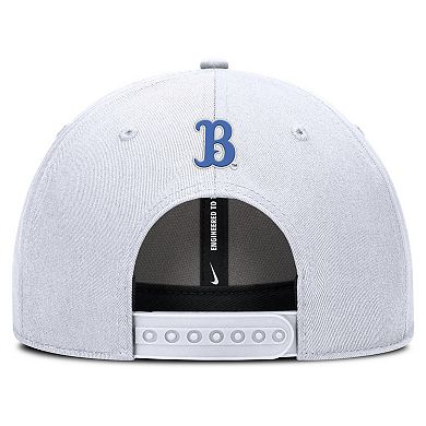 Men's Nike White UCLA Bruins Rise Practice Adjustable Hat