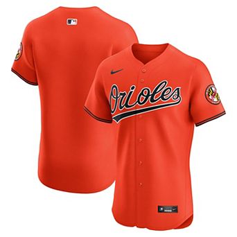 Men's Nike Orange Baltimore Orioles Alternate 2 Elite Jersey