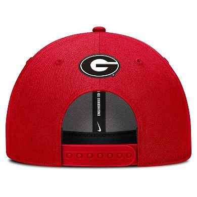 Men's Nike Red Georgia Bulldogs Rise Practice Adjustable Hat