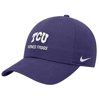 Men's Nike Purple TCU Horned Frogs 2025 On-Field Club Adjustable Hat