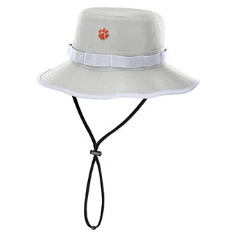 Men's Nike Gray Clemson Tigers 2025 Sideline Apex Boonie Bucket Hat