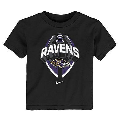 Toddler Nike Black Baltimore Ravens Icon Legend T-Shirt