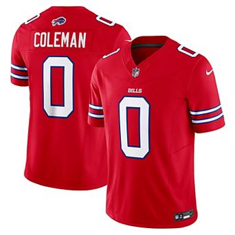 Men's Nike Keon Coleman Red Buffalo Bills Alternate Vapor F.U.S.E. Limited Jersey