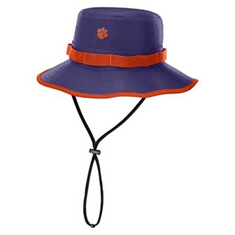 Men's Nike Purple Clemson Tigers 2025 Sideline Apex Boonie Bucket Hat