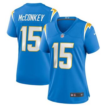 Women's Nike Ladd McConkey Powder Blue Los Angeles Chargers Game Jersey