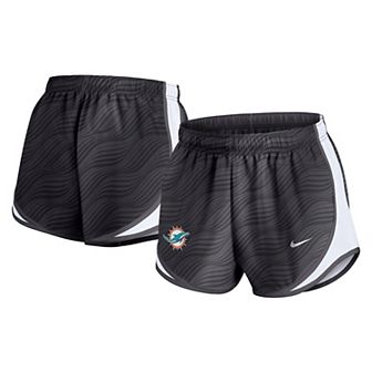 Women's Nike Anthracite Miami Dolphins Tempo Performance Shorts