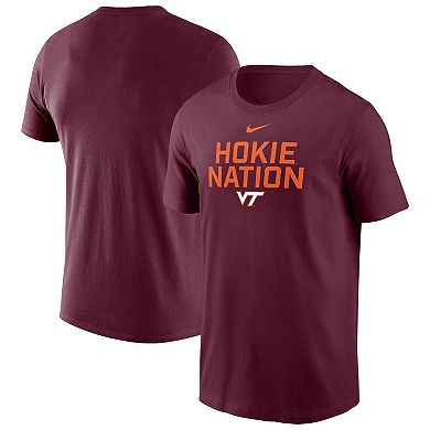 Men's Nike Maroon Virginia Tech Hokies Local Performance T-Shirt