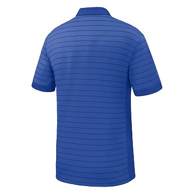 Men's Nike Royal Pitt Panthers 2025 Early Season Coaches Sideline Victory Stripe Performance Polo
