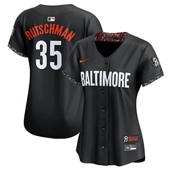 Women's Nike Adley Rutschman Black Baltimore Orioles City Connect Limited Jersey