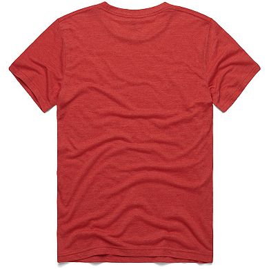 Men's Homage Bryce Harper Red Philadelphia Phillies 2019 Topps Baseball Card Player T-Shirt