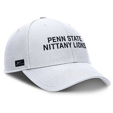 Men's Nike White Penn State Nittany Lions Rise Practice Adjustable Hat