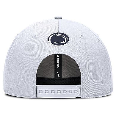 Men's Nike White Penn State Nittany Lions Rise Practice Adjustable Hat