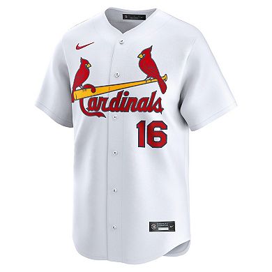 Men's Nike Nolan Gorman White St. Louis Cardinals Home Limited Player Jersey