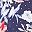 Navy Dot Floral