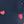 Navy Tossed Hearts