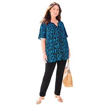 Catherines Women's Plus Size Isabella Romance Blouse