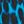 Vibrant Blue Animal