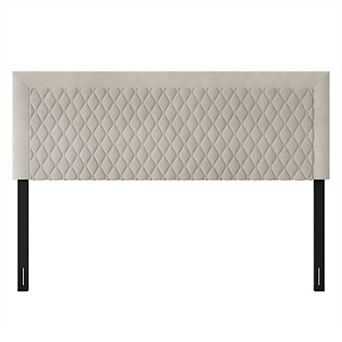 Velvet Upholstered Headboard