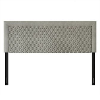 Velvet Upholstered Headboard