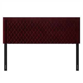 Velvet Upholstered Headboard
