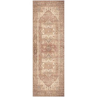Nourison Vintage Washables Faded Non-Slip Indoor Area Rug