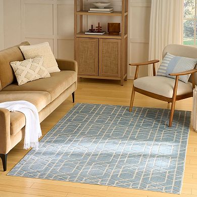 Nourison Washable Charm Modern Indoor Area Rug