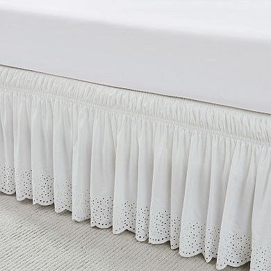Lush Decor Vintage Eyelet Bed Skirt