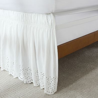 Lush Decor Vintage Eyelet Bed Skirt