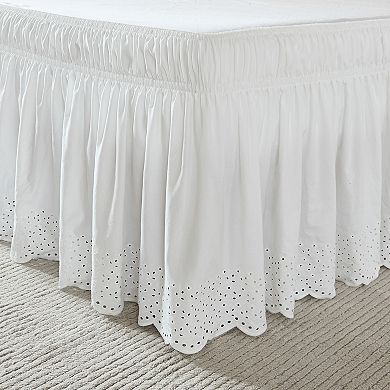 Lush Decor Vintage Eyelet Bed Skirt
