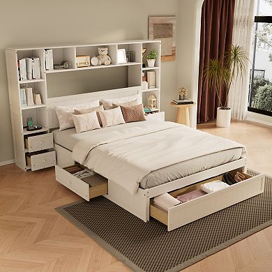 Merax Multi-Functional Captain Bed Frame