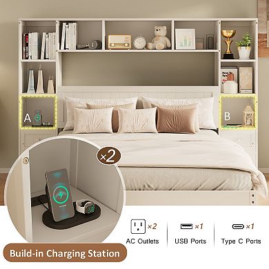 Merax Multi-Functional Captain Bed Frame