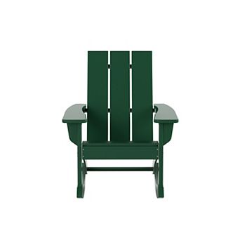 Westintrends Outdoor/patio Modern Adirondack Rocking Chair