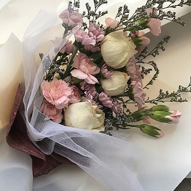 19" by 10.9 Yard Tulle Fabric Backdrop Curtains for DIY Tutu Skirt Shower Decor Wedding Crafts