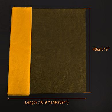 19" by 10.9 Yard Tulle Fabric Backdrop Curtains for DIY Tutu Skirt Shower Decor Wedding Crafts