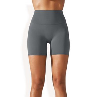 Women's High Waist Seamless Compression Sports Shorts