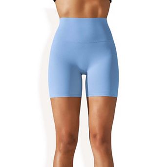 Women's High Waist Seamless Compression Sports Shorts