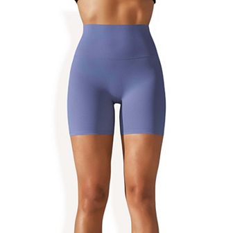 Women's High Waist Seamless Compression Sports Shorts