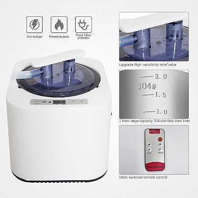 Mondawe Portable Steam Sauna,With High-Power Steamer And Waterproof&Foldable Steam Hood