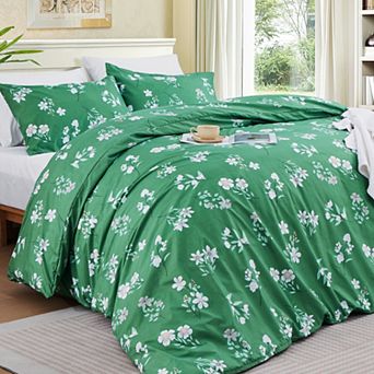 3 pc Luxury Cool Duvet Cover & Sham Set