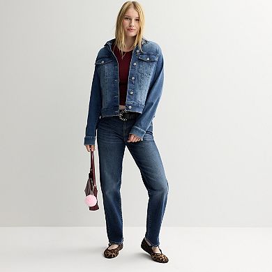 Juniors' SO® Low Rise '90s Straight Jeans
