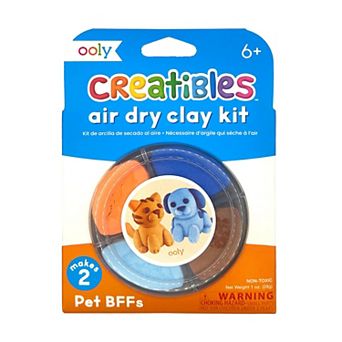 Ooly Creatibles Air Dry Clay Kit