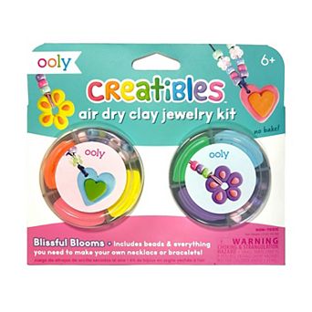 Ooly Creatibles Air Dry Clay Jewelry Kit