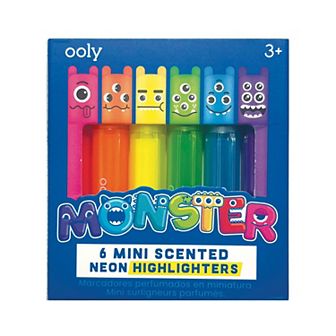 Ooly Monster-Mini 6 pk Scented Highlighters