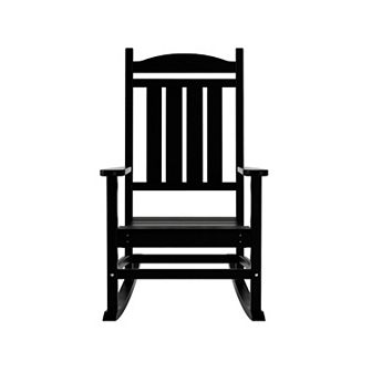 Westintrends Outdoor/patio Poly Classic Porch Rocking Chair