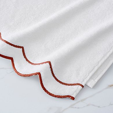 Peri Scallop 4-piece Bath and Hand Towel Set