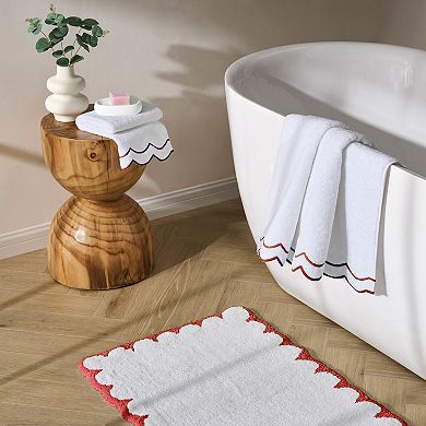 Peri Scallop 4-piece Bath and Hand Towel Set
