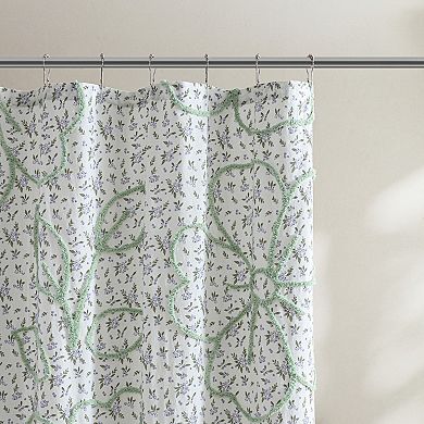 Peri Homeworks Blueberry Chenille Shower Curtain