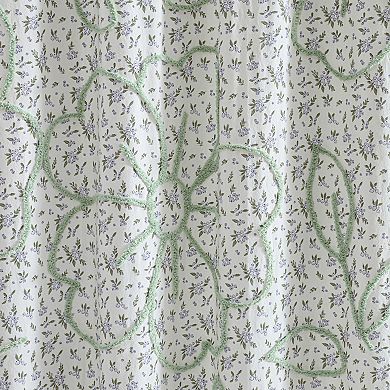 Peri Homeworks Blueberry Chenille Shower Curtain