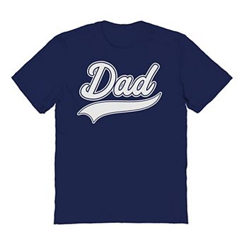Men's Dad Baseball Graphic Tee